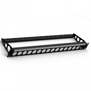 1U Panel with 16 D-Series Spaces - Procraft Supply