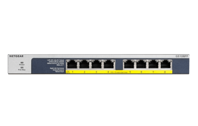 8-Port Gigabit Ethernet Unmanaged Switch with 8-Port PoE/PoE+ - Procraft Supply