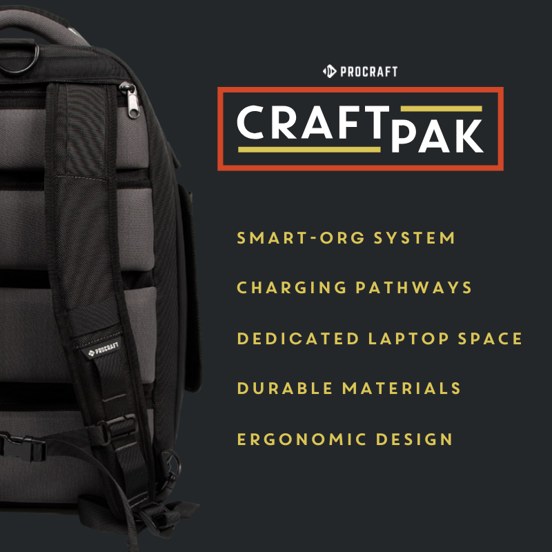 Craftpak Backpack from Procraft Supply