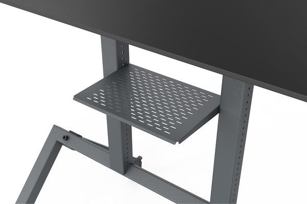 Control Shelf for   AV Cart - Black Grey