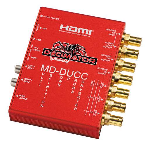 MD-DUCC Multi-Definition Down Up Cross Converter 3G/HD/SD-SDI & HDMI/Analog Video - Procraft Supply