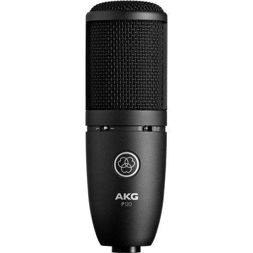 P120 Cardioid Condenser Microphone (Black) - Procraft Supply