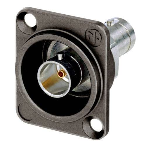 BNC UHD Grounded Feedthrough Panel Connector (Antraloy) - Procraft Supply
