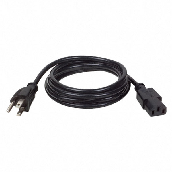 6ft Power Cord 10A 18AWG 5-15P to C13