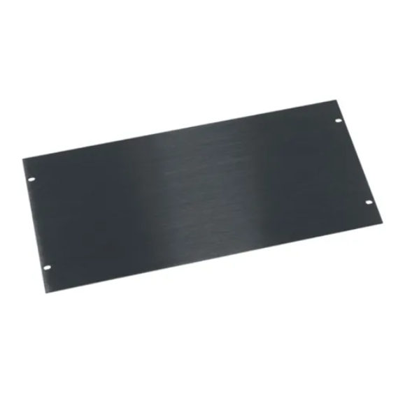 Flat Blank Rack Panel, Anod Aluminum (5RU)