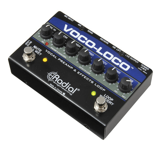 Microphone effects loop & switcher for guitar effects pedals - Procraft Supply