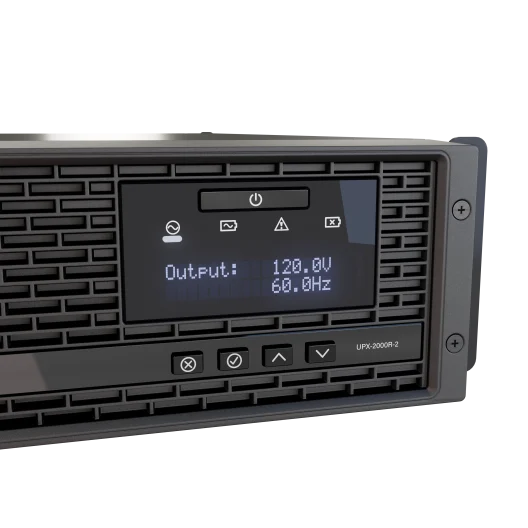 NEXSYS™ UPS Backup Power System, 2000VA, 20A, Bank Outlet Control (2RU)
