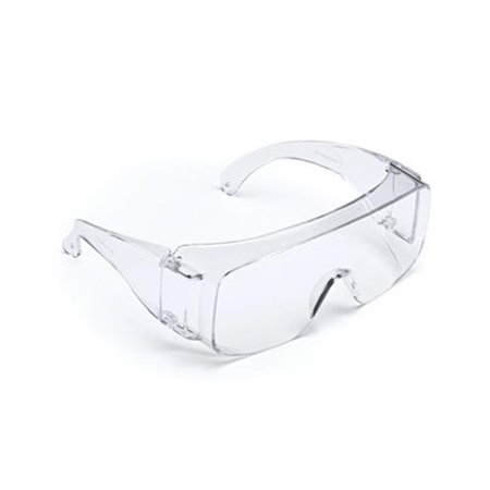 Tour-Guard™ V Protective Eyewear, Clear Polycarbon Hard Coat Lenses, Clear Frame