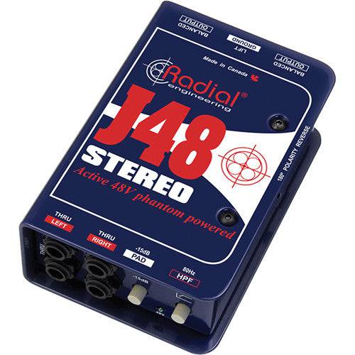 Active DI, stereo for guitar & bass, extra headroom & high-pass filter - Procraft Supply