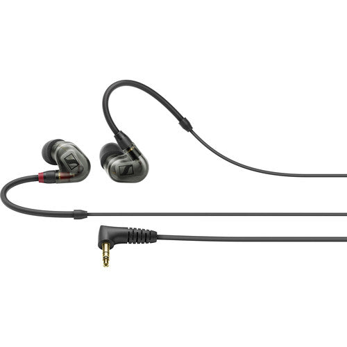 In-ear monitoring headphones featuring SYS 7 dynamic transducer and detachable 1.3m black cable. Includes (1) IE 400 PRO Smoky Black earphones - Procraft Supply