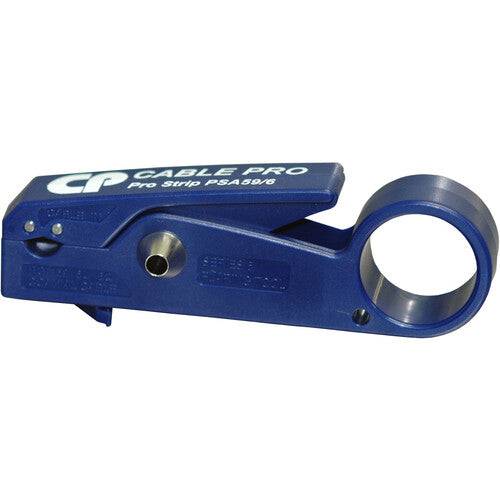 Adjustable Cable Stripper with RG6 Flaring Tool - Procraft Supply
