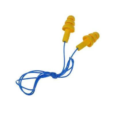 E-A-R™ Ultrafit® Earplugs, Elastomeric Polymer, Yellow, Corded - Procraft Supply