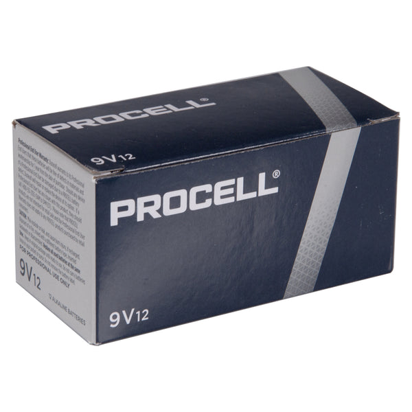 Procell 9v Alkaline Batteries 12 pack - Procraft Supply