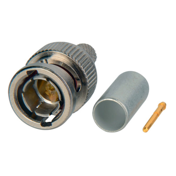 BNC Crimp Plug for RG6 non-plenum cable - Procraft Supply