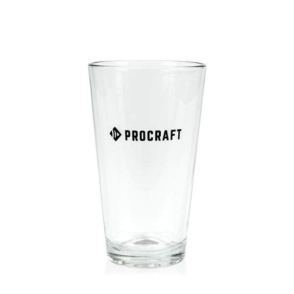 16oz Logo Pint Glass - Procraft Supply
