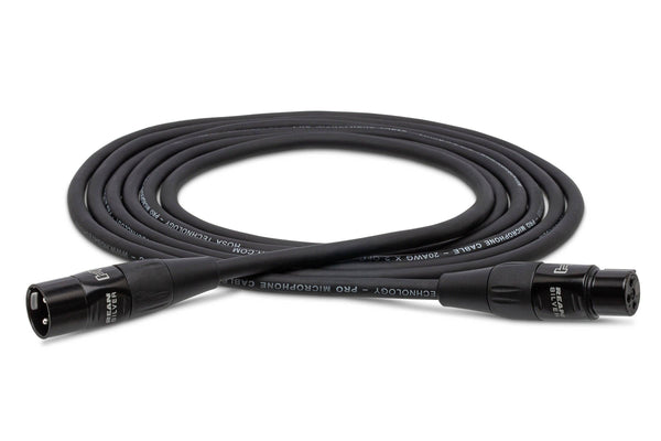 Pro Microphone Cable, REAN XLR3F to XLR3M, 25 ft - Procraft Supply