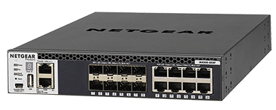 M4300-8X8F Stackable Managed Switch with 16x10G including 8x10GBASE-T and 8xSFP+ Layer 3 - Procraft Supply