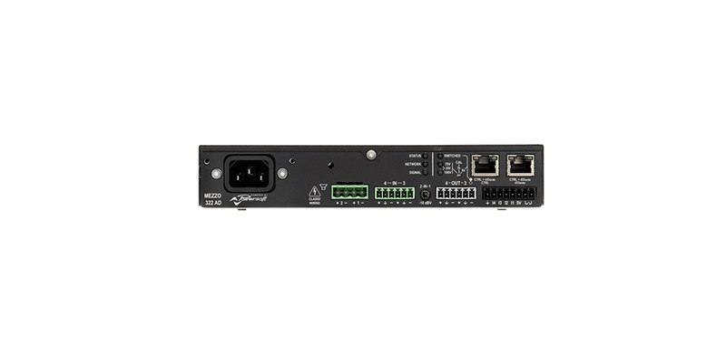 320W/2-channel Compact Amplifier with DSP and Dante™ - Procraft Supply