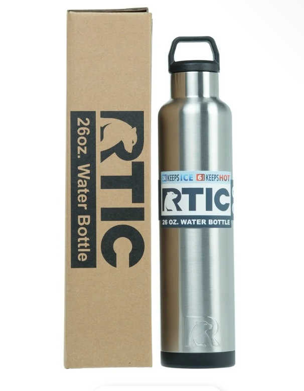 RTIC® 26oz Logo Water Bottle, Stainless - Procraft Supply