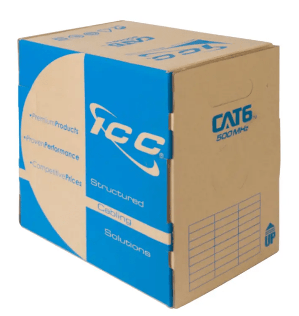 Cat6 CMR Cable in Pull Box, 1000' White - Procraft Supply