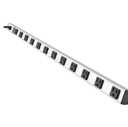 12-OUTLET POWER STRIP 15FT CORD 120V 15A - Procraft Supply