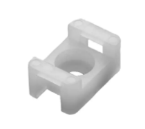 Standard Nylon Screw Mount, 1/4" White (100pk) - Procraft Supply