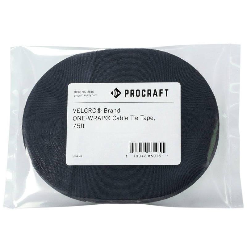 VELCRO® Brand ONE-WRAP® Cable Tie Tape (75ft) - Procraft Supply