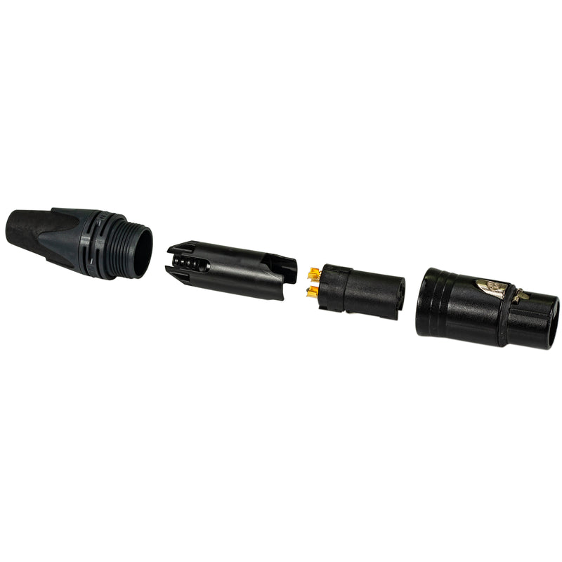 XLR 3-Pole Female Plug Craftpak™ (8pk) - Procraft Supply