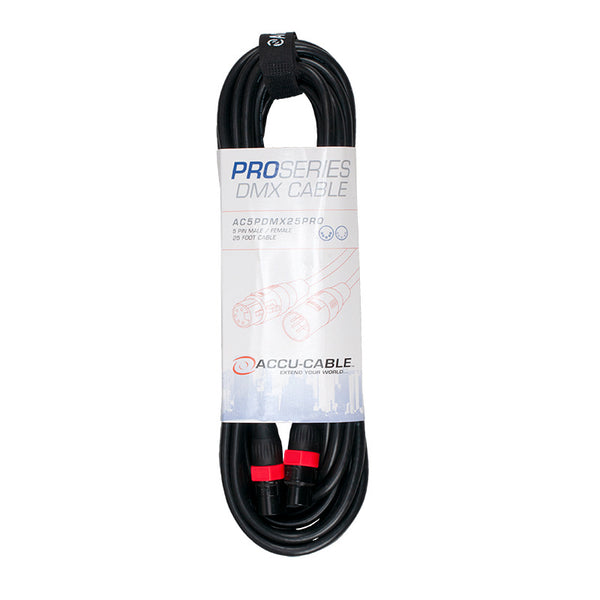 5-Pin DMX Cable, 25' - Procraft Supply