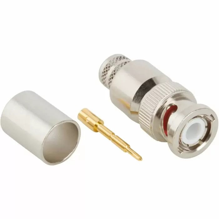 RF Connector - BNC Straight Crimp Plug for LMR-400 50 Ohms - Procraft Supply