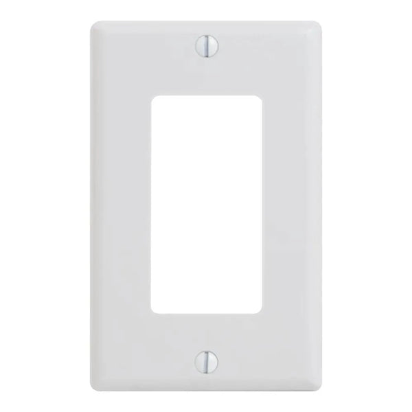 FACEPLATE, DECOREX, 1-GANG, BK | FITS SINGLE GANG OUTLET, ACCEPTS ALL DECOREX INSERTS. - Procraft Supply