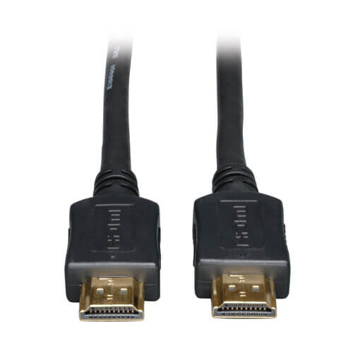 High-Speed HDMI Cable, Digital Video with Audio, UHD 4K (M/M), Black, 3 ft. (0.91 m) - Procraft Supply