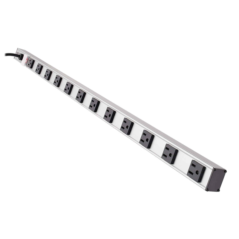 12-OUTLET POWER STRIP 15FT CORD 120V 15A - Procraft Supply