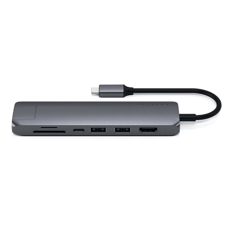 USB-C Slim Multiport W/ Ethernet Adapter (space gray) - Procraft Supply