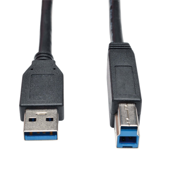 USB 3.0 SuperSpeed Device Cable (AB M/M) Black, 3 ft. - Procraft Supply