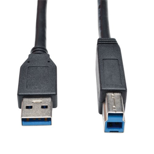 6ft USB 3.0 SuperSpeed Device Cable 5 Gbps AB M/M Black 6ft - Procraft Supply