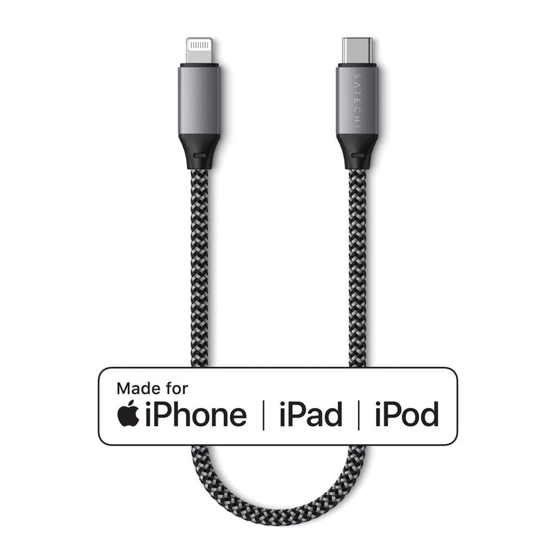 USB-C to Lightning Short Cable - 10 IN (25 CM) - Procraft Supply
