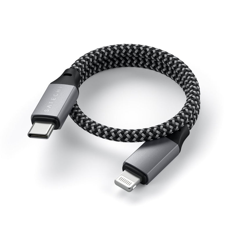 USB-C to Lightning Short Cable - 10 IN (25 CM) - Procraft Supply